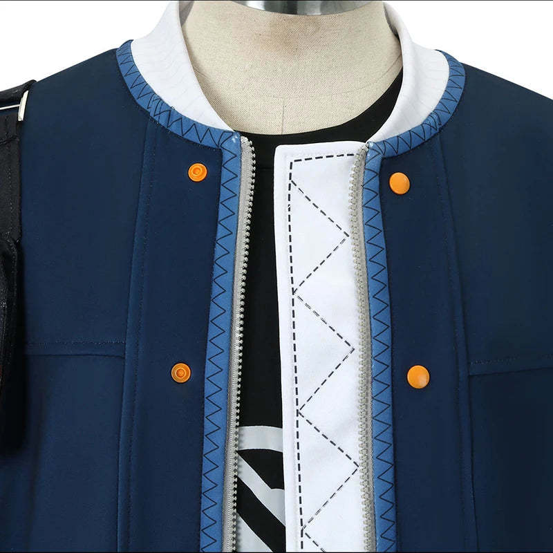 Zenless Zone Zero Wise Phaethon Agents School Uniform Cosplay Costume for Men-Astricos