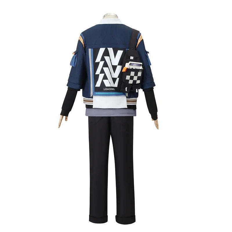 Zenless Zone Zero Wise Phaethon Agents School Uniform Cosplay Costume for Men-Astricos