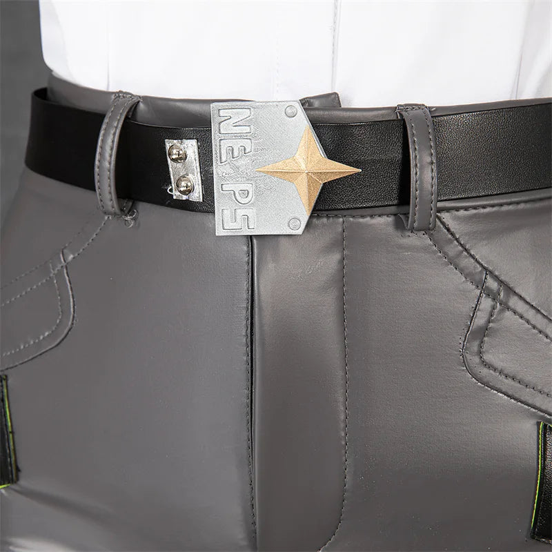 Zhu Yuan Cosplay Costume - Criminal Investigation Leader Uniform from Zenless Zone Zero-Astricos