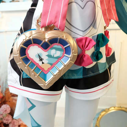 Genshin Impact Fontaine Sigewinne Cosplay Costume - Head Nurse Outfit with Tails for Halloween-Astricos