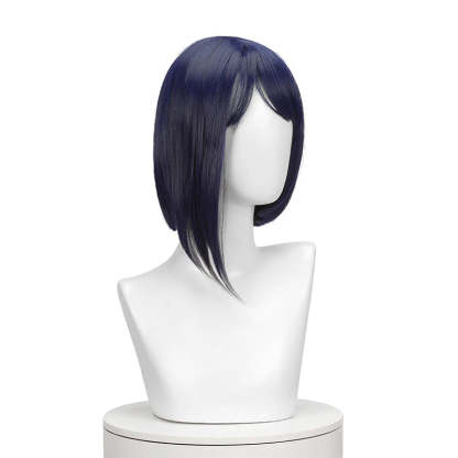Genshin Impact Kujou Sara Cosplay Wig - 35cm Short Straight Heat Resistant Synthetic Hair-Astricos