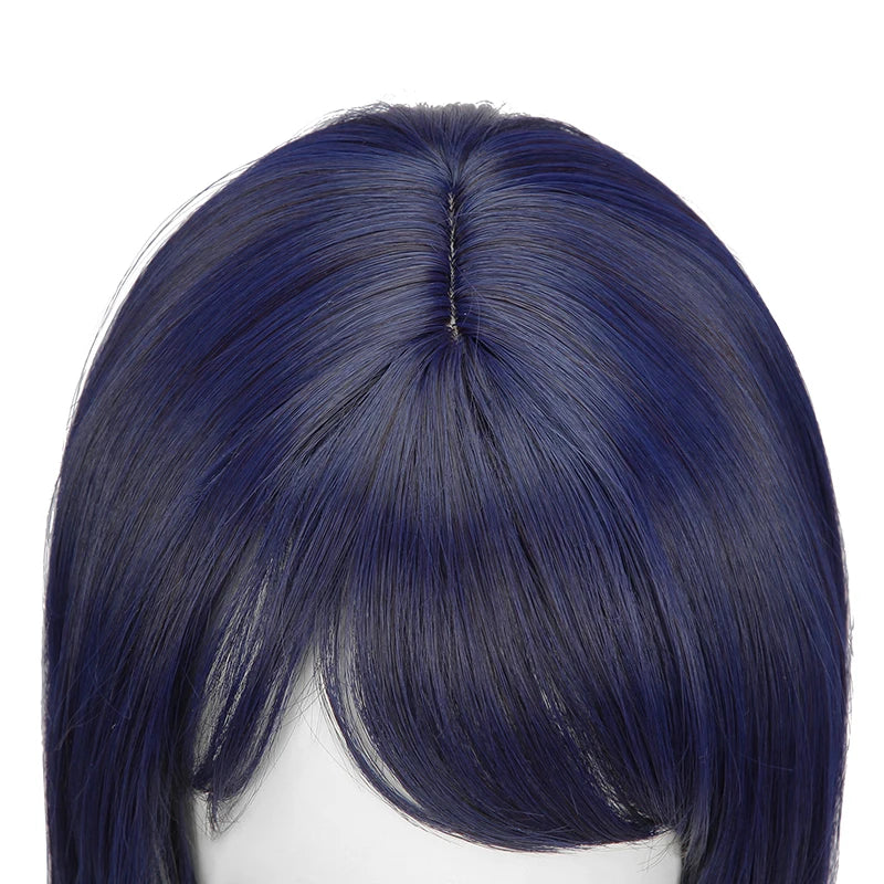 Genshin Impact Kujou Sara Cosplay Wig - 35cm Short Straight Heat Resistant Synthetic Hair-Astricos