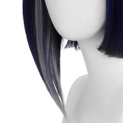 Genshin Impact Kujou Sara Cosplay Wig - 35cm Short Straight Heat Resistant Synthetic Hair-Astricos