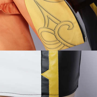 Genshin Impact Navia Cosplay Costume - Sexy Angel Racing Suit with Hat | Astricos-Astricos