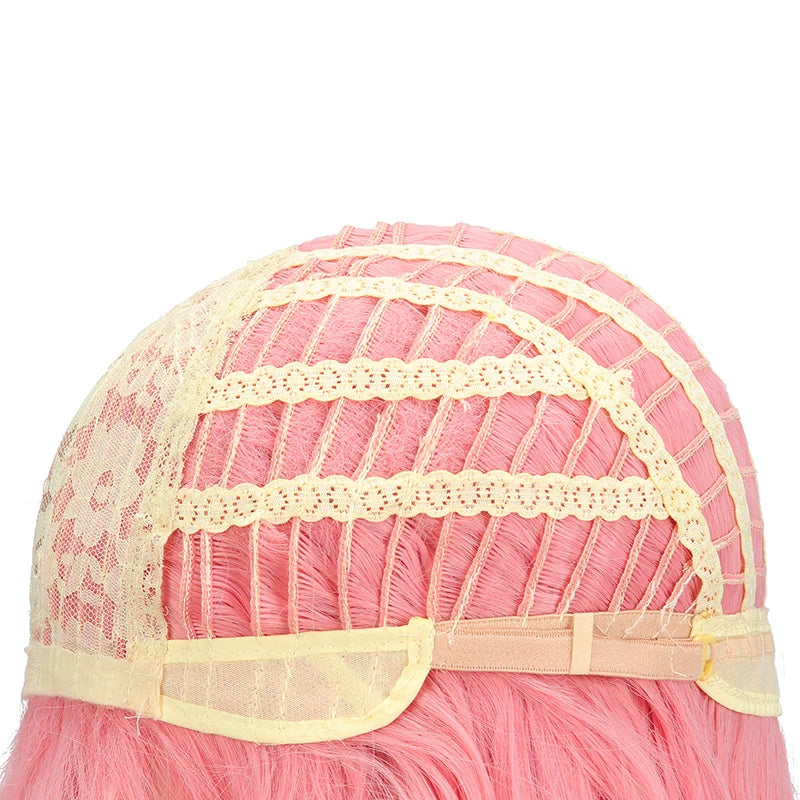 Genshin Impact Yae Miko Cosplay Wig - 80cm Long Pink Straight Heat Resistant Synthetic Hair-Astricos