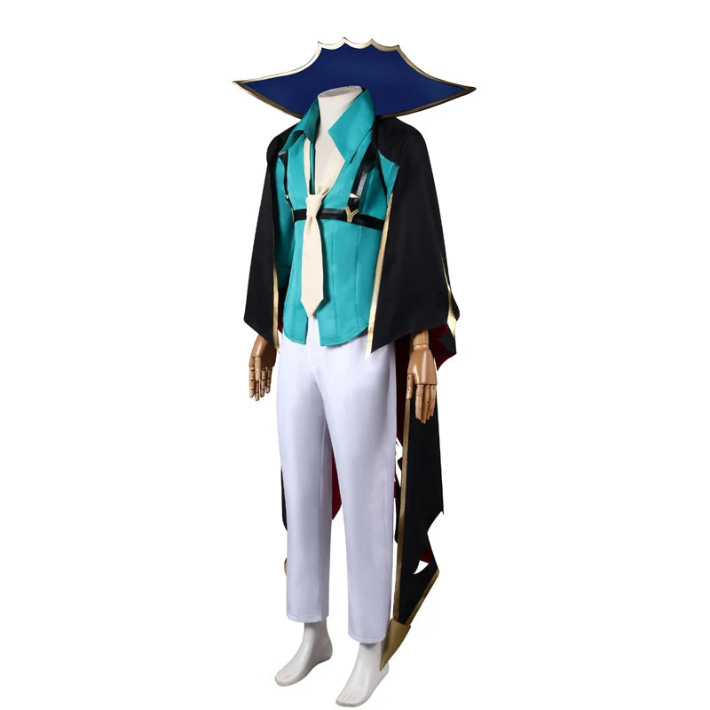 Honkai Star Rail Akash Cosplay Costume - Tuner of Ever-Flame Mansion for Halloween Party-Astricos