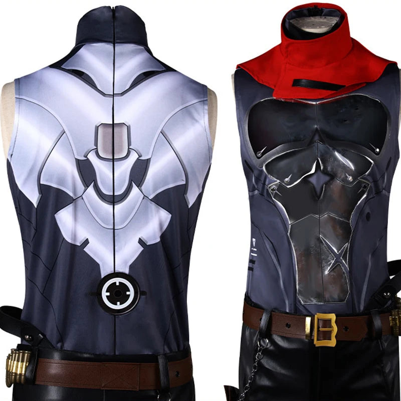 Honkai Star Rail Boothill Cosplay Costume - Cyborg Cowboy Outfit for Men-Astricos