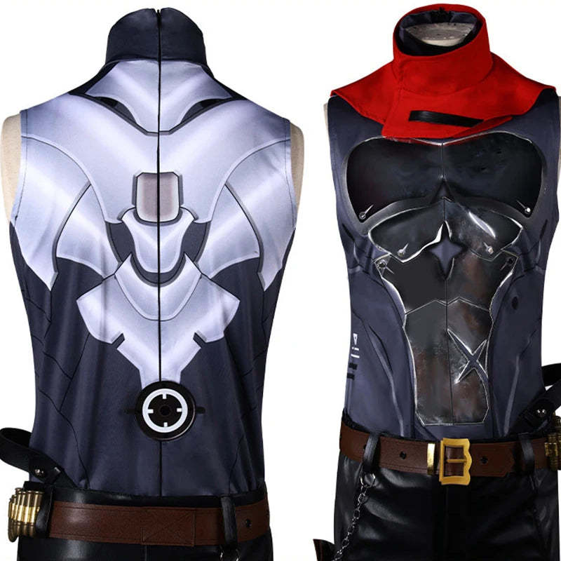 Honkai Star Rail Boothill Cosplay Costume - Cyborg Cowboy Outfit for Men-Astricos