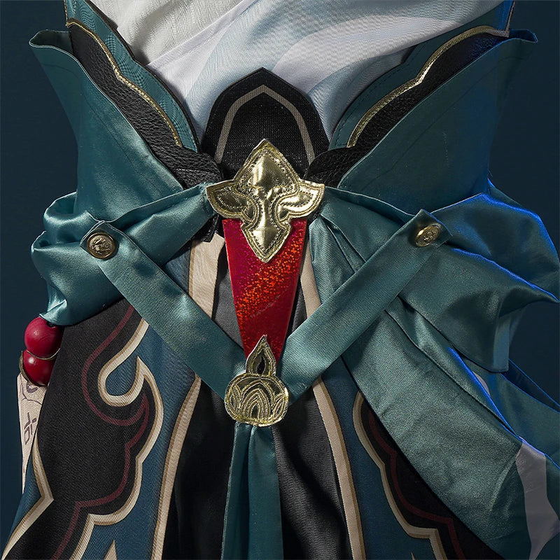 Honkai Star Rail Cold Dragon Young DanHeng Cosplay Costume with Dragon Horn - Astricos-Astricos