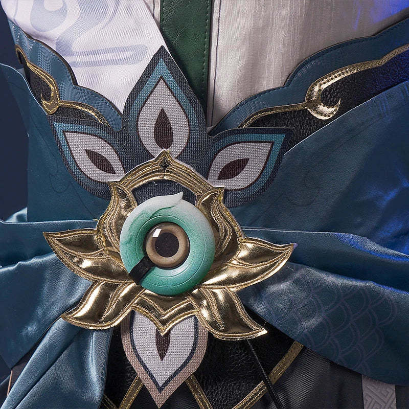 Honkai Star Rail Cold Dragon Young DanHeng Cosplay Costume with Dragon Horn - Astricos-Astricos