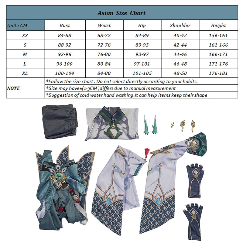 Honkai Star Rail Cold Dragon Young DanHeng Cosplay Costume with Dragon Horn - Astricos-Astricos