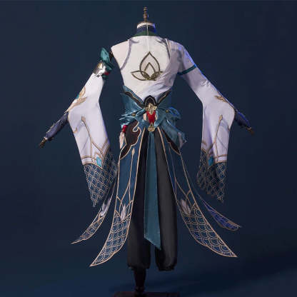 Honkai Star Rail Cold Dragon Young DanHeng Cosplay Costume with Dragon Horn - Astricos-Astricos