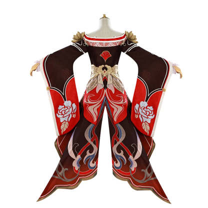 Honkai Star Rail Fugue Tingyun Cosplay Costume - Ancient Style Fox Tails Women's Dress for Halloween-Astricos