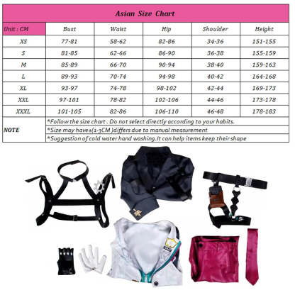 Honkai Star Rail Gallagher Cosplay Costume - Security Officer Outfit for Men Halloween Party-Astricos