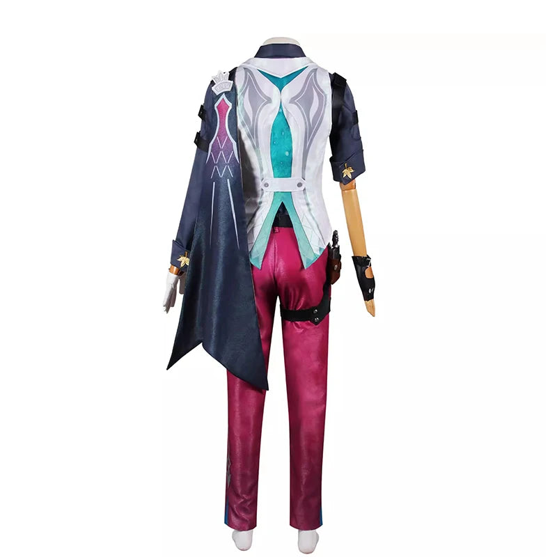 Honkai Star Rail Gallagher Cosplay Costume - Security Officer Outfit for Men Halloween Party-Astricos