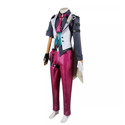 Honkai Star Rail Gallagher Cosplay Costume - Security Officer Outfit for Men Halloween Party-Astricos