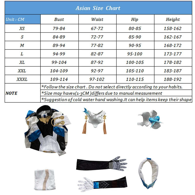 Honkai Star Rail Gepard Cosplay Costume - Silvermane Guards Gepard Landau Men's Halloween Outfit-Astricos