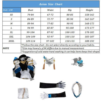 Honkai Star Rail Gepard Cosplay Costume - Silvermane Guards Gepard Landau Men's Halloween Outfit-Astricos