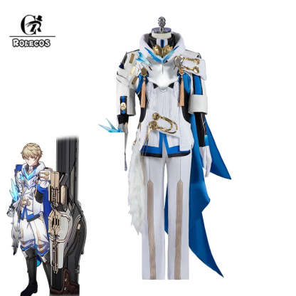 Honkai Star Rail Gepard Cosplay Costume - Silvermane Guards Gepard Landau Men's Halloween Outfit-Astricos