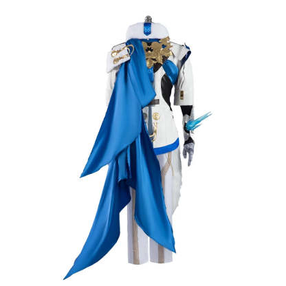 Honkai Star Rail Gepard Cosplay Costume - Silvermane Guards Gepard Landau Men's Halloween Outfit-Astricos