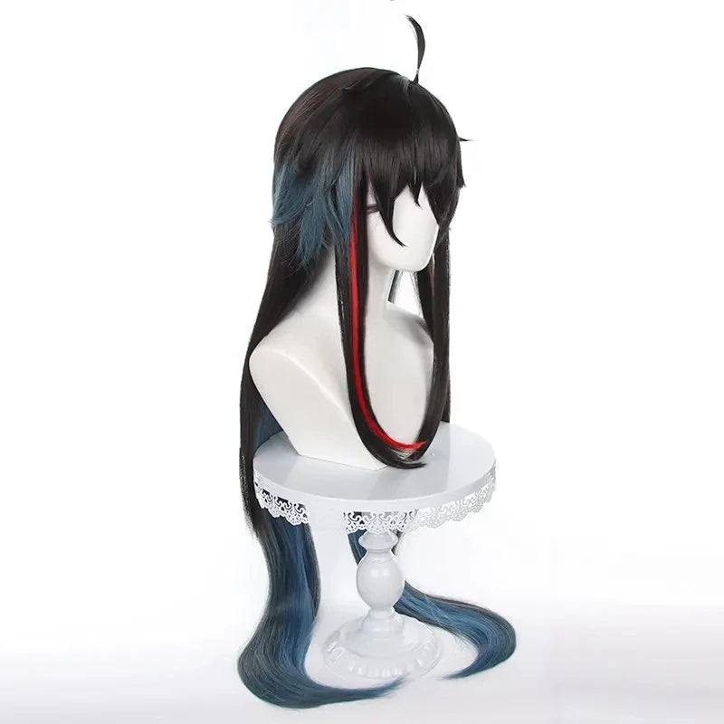 Honkai Star Rail Imbibitor Lunae DanHeng Cosplay Wig - 105cm Long Mixed Color Heat Resistant-Astricos