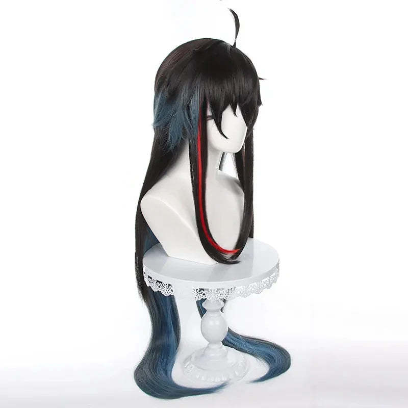 Honkai Star Rail Imbibitor Lunae DanHeng Cosplay Wig - 105cm Long Mixed Color Heat Resistant-Astricos