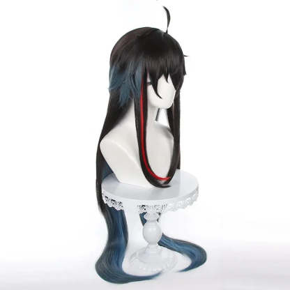 Honkai Star Rail Imbibitor Lunae DanHeng Cosplay Wig - 105cm Long Mixed Color Heat Resistant-Astricos