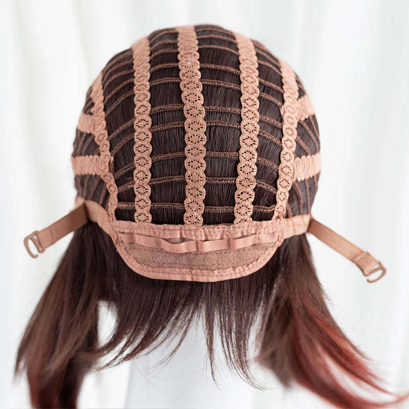 Honkai Star Rail Tingyun Cosplay Wig - 50cm Mixed Color with Ears | Heat Resistant Synthetic-Astricos