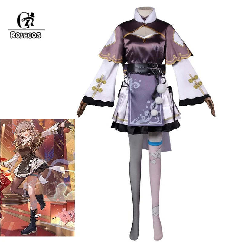 Honkai Star Rail Trailblazer Female Protagonist Cosplay Costume - 2024 Spring Festival Gala Dress-Astricos