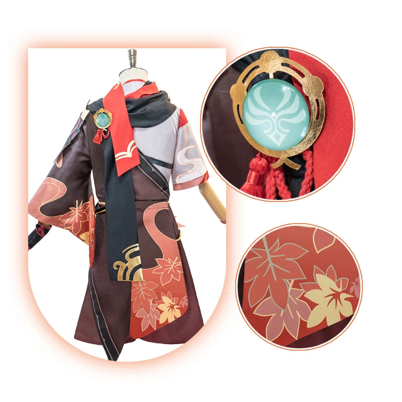 Kaedehara Kazuha Cosplay Costume - Genshin Impact Kiryu Kazuha Outfit for Halloween & Anime Conventions-Astricos