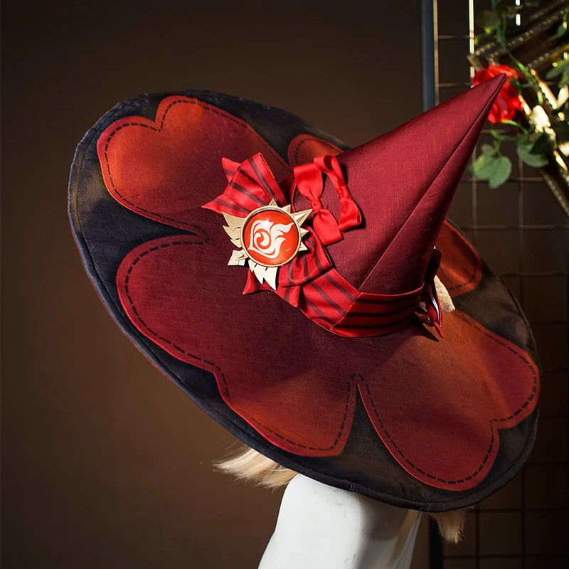 Genshin Impact Klee Cosplay Costume - Little Witch Klee Cute Dress for Halloween & Carnival-Astricos