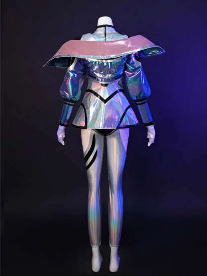 LOL Battle Dove Seraphine Cosplay Costume - Anima Squad Outfit for Halloween & Conventions-Astricos