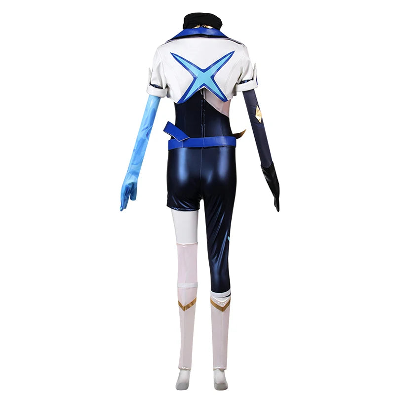 DRX Akali Cosplay Costume - League of Legends Akali Women Outfit for Halloween & Conventions-Astricos