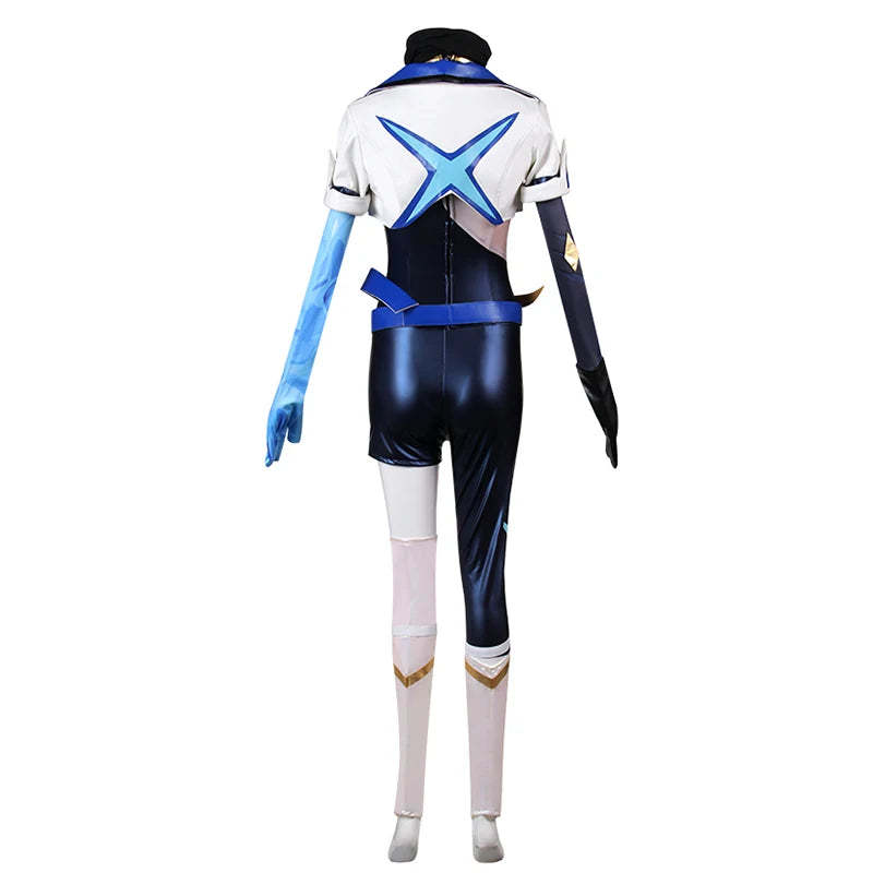 DRX Akali Cosplay Costume - League of Legends Akali Women Outfit for Halloween & Conventions-Astricos