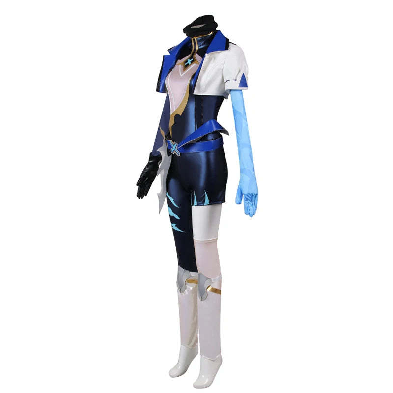 DRX Akali Cosplay Costume - League of Legends Akali Women Outfit for Halloween & Conventions-Astricos