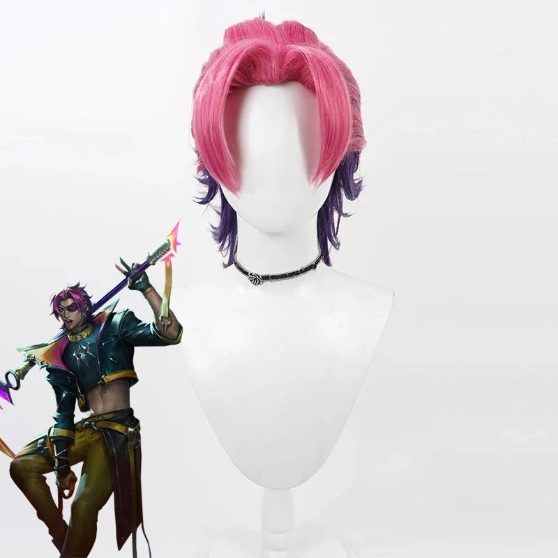 LOL HEARTSTEEL Aphelios, Ezreal, Alune, Prestige Yone & Kayn Cosplay Wigs | Astricos-Astricos