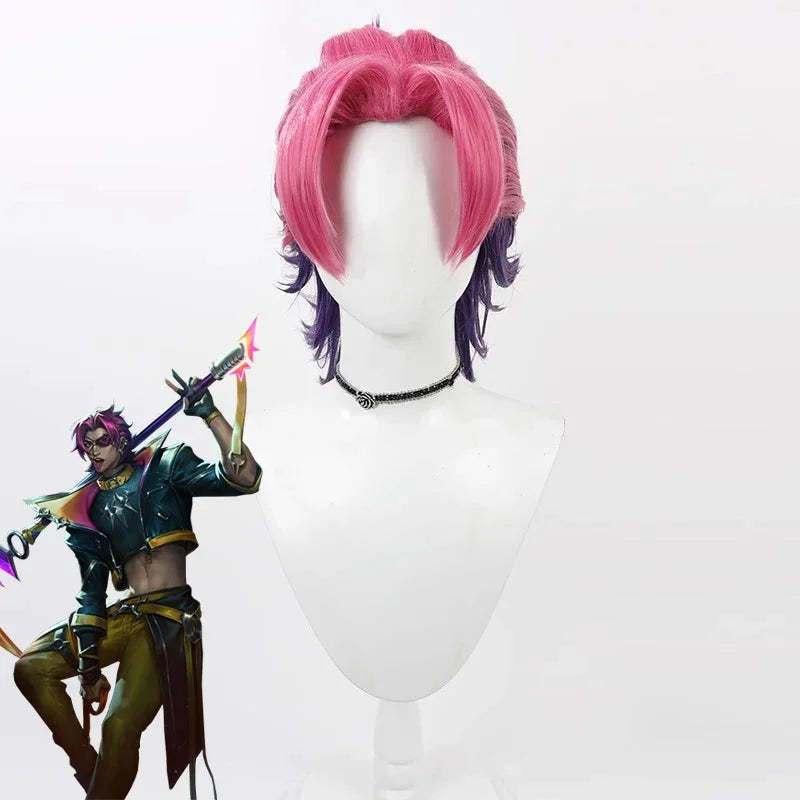 LOL HEARTSTEEL Aphelios, Ezreal, Alune, Prestige Yone & Kayn Cosplay Wigs | Astricos-Astricos