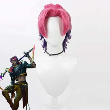 LOL HEARTSTEEL Aphelios, Ezreal, Alune, Prestige Yone & Kayn Cosplay Wigs | Astricos-Astricos