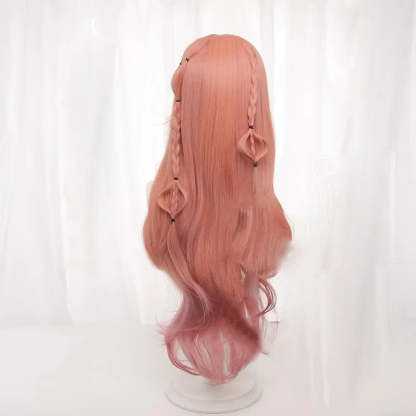 LOL Heartache & Heartthrob Caitlyn Cosplay Wig - 85cm Heat Resistant Valentine's Day Wigs for Women-Astricos