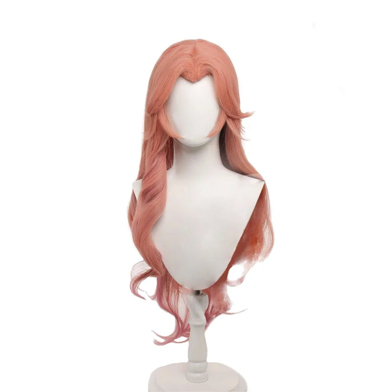 LOL Heartache & Heartthrob Caitlyn Cosplay Wig - 85cm Heat Resistant Valentine's Day Wigs for Women-Astricos