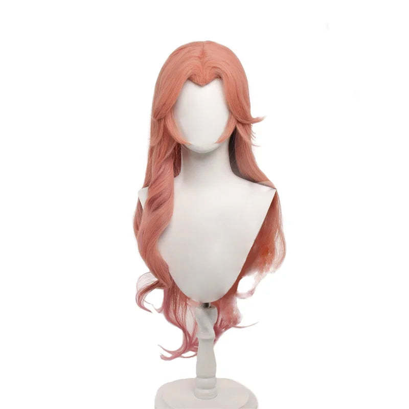 LOL Heartache & Heartthrob Caitlyn Cosplay Wig - 85cm Heat Resistant Valentine's Day Wigs for Women-Astricos