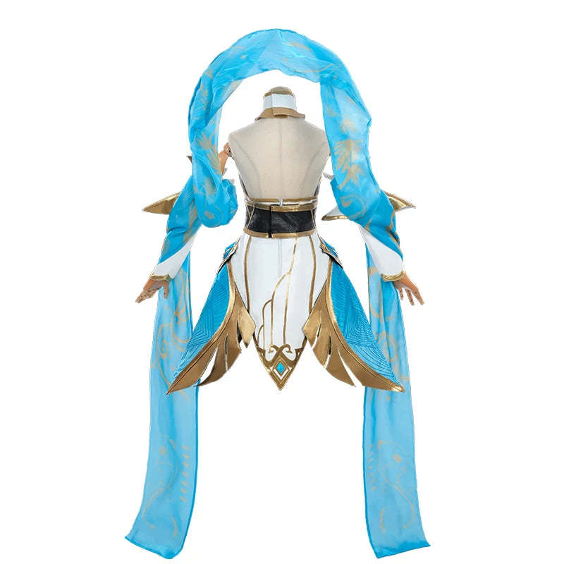 Divine Sword Irelia Cosplay Costume - LOL Immortal Journey Outfit for Women-Astricos