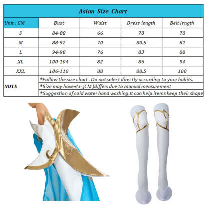 Divine Sword Irelia Cosplay Costume - LOL Immortal Journey Outfit for Women-Astricos