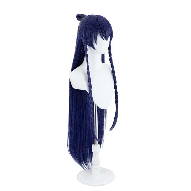 LOL Immortal Journey Irelia 100cm Long Blue Cosplay Wig - Heat Resistant Synthetic Hair-Astricos