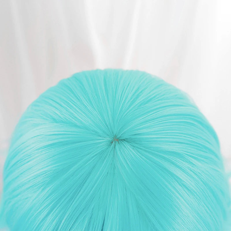 LOL KDA Super Fan Neeko Cosplay Wig - 35-40cm Mixed Color Heat Resistant Synthetic Wigs for Women-Astricos