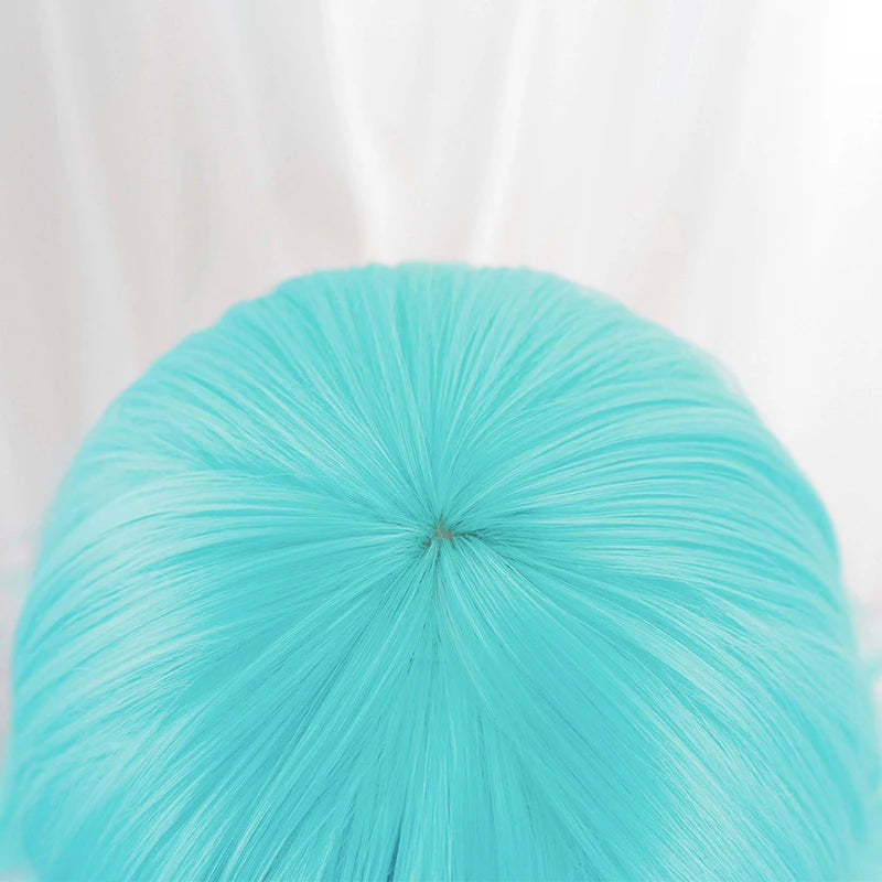 LOL KDA Super Fan Neeko Cosplay Wig - 35-40cm Mixed Color Heat Resistant Synthetic Wigs for Women-Astricos