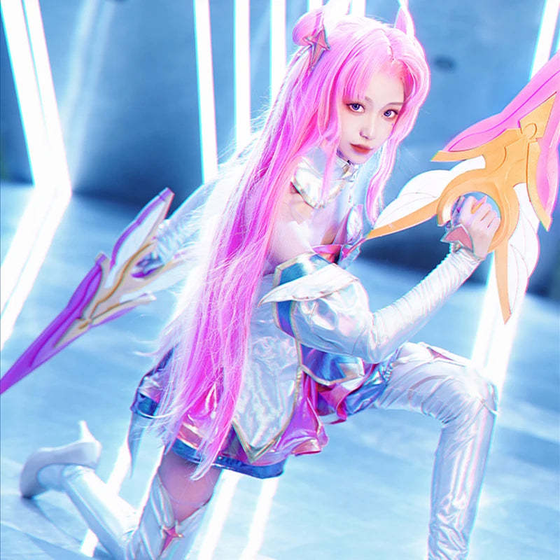 Star Guardian Kaisa Cosplay Costume Fullset - League of Legends LOL Character Outfit-Astricos