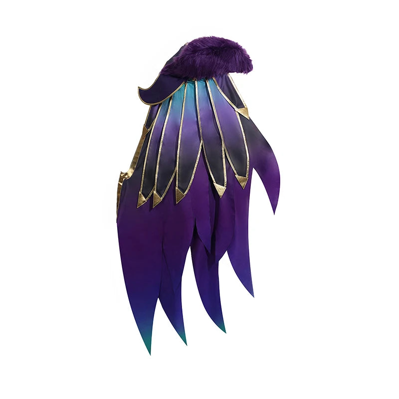 LOL Star Guardian Xayah Cosplay Costume for Women - Complete Outfit with Cloak-Astricos