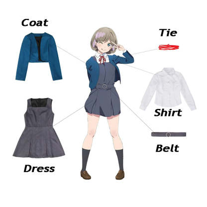 Love Live SuperStar Shibuya Kanon Cosplay Costume - Premium Quality | Astricos-Astricos