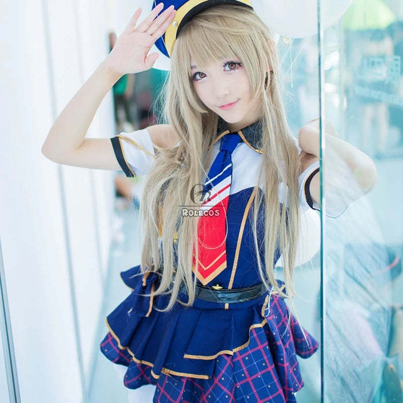 LoveLive! Kotori Minami Policewoman Cosplay Costume - Anime Lolita Outfit-Astricos